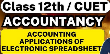 6. Accounting Application of Electronic Spreadsheet